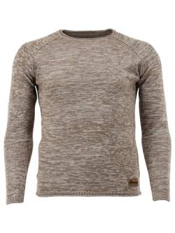 TOM COLLINS Herren Strickpullover Feinstrick mit Rundhalsausschnitt Nusupi, Größe:M, Farbe:ecrue von TOM COLLINS