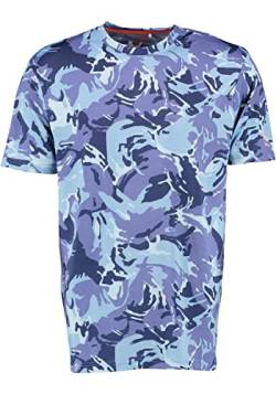 TOM COLLINS Herren T-Shirt Kurzarm Shirt mit Rundhalsausschnitt Okewa, Größe:XXL, Farbe:Kornblau von TOM COLLINS