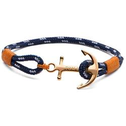 TOM HOPE Armband blauem Stoff, One Size von TOM HOPE