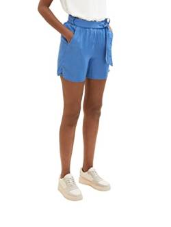 TOM TAILOR Denim Damen Relaxed Fit Paperbag Denim Shorts von TOM TAILOR Denim