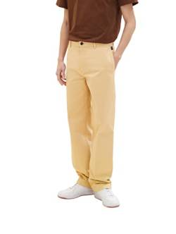 TOM TAILOR Denim Herren Loose Fit Chino Hose 1035922, 31041 - brown rice, 42 von TOM TAILOR Denim