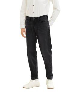 TOM TAILOR Denim Herren Loose Fit Jeans 1034112, 10214 - Clean Dark Stone Grey Denim, 34W / 32L von TOM TAILOR Denim