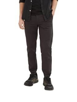 TOM TAILOR Denim Herren Relaxed Chino Hose 1034987, 29999 - Black, M von TOM TAILOR Denim