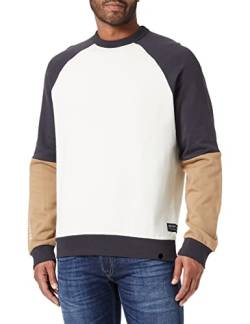 TOM TAILOR Denim Herren Sweater 1034138, 10338 - Soft Light Beige, M von TOM TAILOR Denim