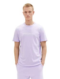 TOM TAILOR Denim Herren T-Shirt 1035581, 31042 - Lilac Vibe, M von TOM TAILOR Denim