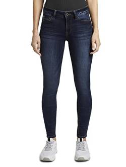 Tom Tailor Denim Damen Jona Extra Skinny Jeans, 10282 - Dark Stone Wash Denim, 26/32 von TOM TAILOR Denim