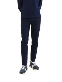 Tom Tailor Denim Herren Regular Tapered Fit Chino Hose, 10668 - Sky Captain Blue, 33/32 von TOM TAILOR Denim