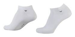 TOM TAILOR 2er Pack Sneaker Socks 9411N 660 white weiß Mehrpack Strümpfe Socken Füsslinge, Größe:35-38 von TOM TAILOR