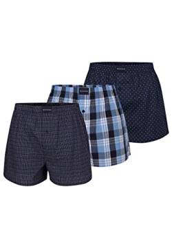 TOM TAILOR 3er Pack Herren Boxershorts Unterhosen Web Shorts 6 von TOM TAILOR