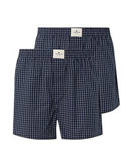 TOM TAILOR 70171 Wovenboxer 4er Pack Dark Blue M von TOM TAILOR