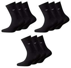 TOM TAILOR Basic Kinder-Strümpfe 9erPack 9203 schwarz KidsSocken Mehrpack Socken-Paket Sparpack 23-38, Size:31-34 von TOM TAILOR