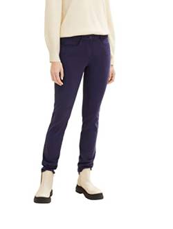 TOM TAILOR Damen 1021692 Alexa Slim Hose, 11331 - Atlantic Ocean Blue, 32W / 34L von TOM TAILOR