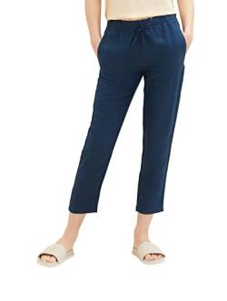 TOM TAILOR Damen 1036637 Hose, 11758 - Midnight Sail, 34W / 28L von TOM TAILOR