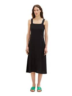 TOM TAILOR Damen 1036668 Kleid, 14482 - Deep Black, 38 von TOM TAILOR