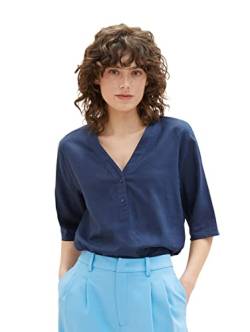 TOM TAILOR Damen 1036703 Bluse, 11758 - Midnight Sail, 42 von TOM TAILOR