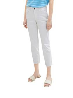 TOM TAILOR Damen 1036727 Alexa Slim Jeans, 20000 - White, 27W / 26L von TOM TAILOR