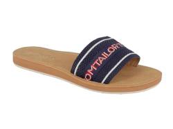 TOM TAILOR Damen 5391604 Flacher Slipper, Navy, 37 EU von TOM TAILOR