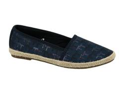 TOM TAILOR Damen 5392003 Flacher Slipper, Navy, 37 EU von TOM TAILOR