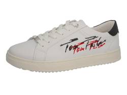 TOM TAILOR Damen 5394713 Sneaker, Weiß, 36 EU von TOM TAILOR