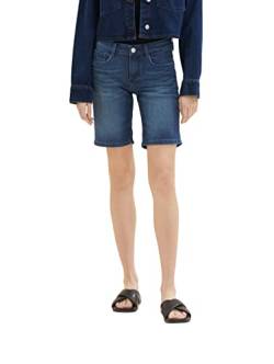 TOM TAILOR Damen Alexa Slim Bermuda Jeans Shorts von TOM TAILOR