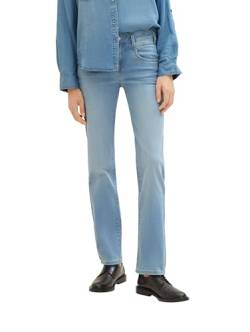 TOM TAILOR Damen Alexa Straight Jeans, 10280 - Light Stone Wash Denim, 30/32 von TOM TAILOR