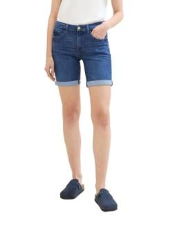 TOM TAILOR Damen Bermuda Jeans Shorts , mid stone wash denim, 28 von TOM TAILOR