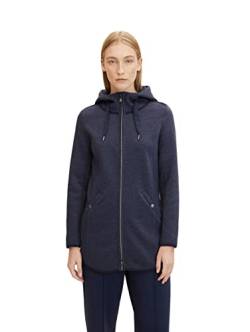 TOM TAILOR Damen Fleecejacke mit Kapuze von TOM TAILOR