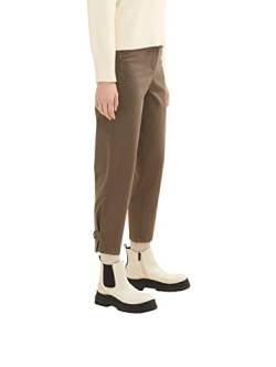 TOM TAILOR Damen Loose Fit Utility Stoffhose 1034166, 18123 - Tarmac Khaki, 36W / 28L von TOM TAILOR