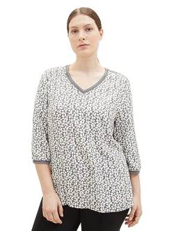 TOM TAILOR Damen Plussize T-Shirt mit 3/4-Arm von TOM TAILOR