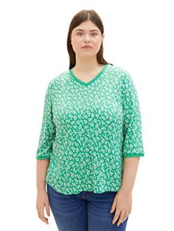 TOM TAILOR Damen Plussize T-Shirt mit 3/4-Arm von TOM TAILOR