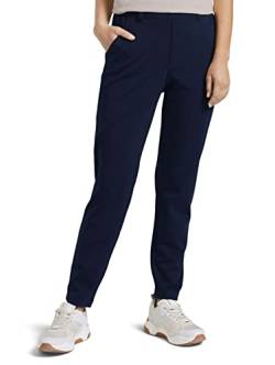 TOM TAILOR Damen 1021175 Jersey Relaxed Fit Jogger Hose, 10668 - Sky Captain Blue, M EU von TOM TAILOR