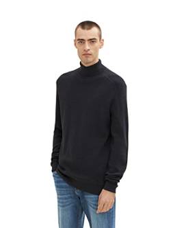 TOM TAILOR Herren 1033684 Basic Rollkragenpullover, 10304 - Blue Grey, L von TOM TAILOR