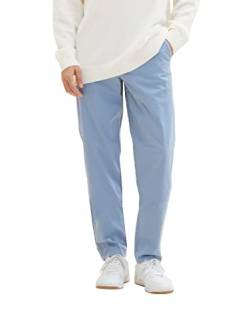 TOM TAILOR Herren 1035047 Relaxed Chino Hose, 12364 - Greyish Mid Blue, 29 von TOM TAILOR