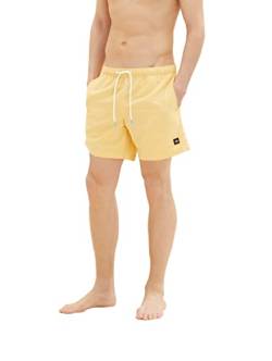 TOM TAILOR Herren 1035050 Badeshorts, 16719 - Corn Yellow, S von TOM TAILOR