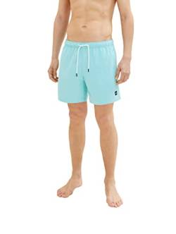 TOM TAILOR Herren 1035050 Badeshorts, 31046 - Blue Tibetan Stone, S von TOM TAILOR