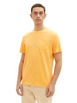 TOM TAILOR Herren 1035615 T-Shirt, 22225 - Washed Out Orange, XL von TOM TAILOR