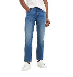 TOM TAILOR Herren 1035650 Josh Regular Slim Jeans Mit Coolmax®-Funktion, 10119 - Used Mid Stone Blue Denim, 36W / 36L EU von TOM TAILOR