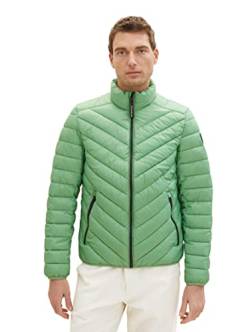 TOM TAILOR Herren 1036073 Lightweight Steppjacke mit Stehkragen, 32095-shamrock Green, XXL von TOM TAILOR