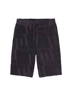 TOM TAILOR Herren 1036313 Hose, 31735 - Dark Grey Terry Design, 164 von TOM TAILOR