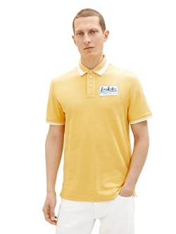 TOM TAILOR Herren 1036340 Poloshirt, 16719 - Corn Yellow, XXL von TOM TAILOR