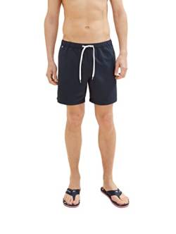 TOM TAILOR Herren 1037011 Basic Badeshorts, 10668-Sky Captain Blue, S von TOM TAILOR