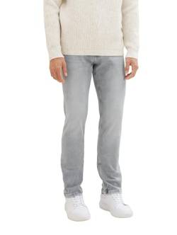 TOM TAILOR Herren 1037637 Josh Regular Slim Jogg-Jeans Sweat hohem Stretch, 10218-used Light Stone Grey Denim, 33/30 von TOM TAILOR