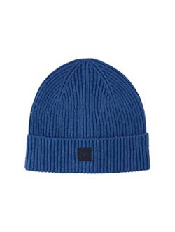 TOM TAILOR Herren 1038514 Beanie Wollmütze, 19168-hockey Blue, OneSize von TOM TAILOR