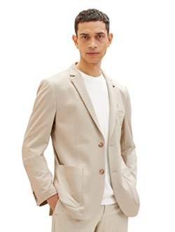 TOM TAILOR Herren 1038545 Sakko, 31658 - Sand Dobby Structure, 52 von TOM TAILOR