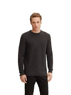 TOM TAILOR Herren Basic Strickpullover aus Bio-Baumwolle von TOM TAILOR