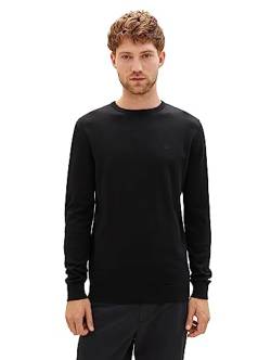 TOM TAILOR Herren Basic Strickpullover mit Crewneck von TOM TAILOR