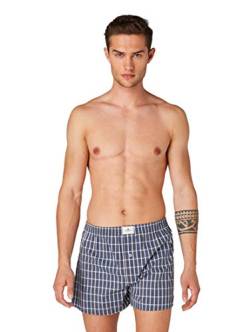 TOM TAILOR Herren Boxershort blau kariert 2er Pack 7 von TOM TAILOR