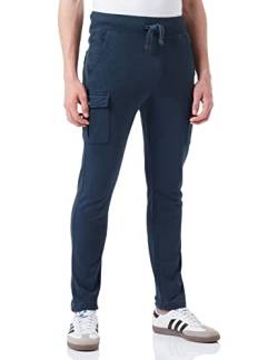 TOM TAILOR Herren Cargo Sweat Hose 1031645, 10668 - Sky Captain Blue, L von TOM TAILOR