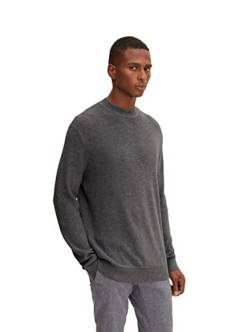 TOM TAILOR Herren Cosy Rollkragenpullover 1032289, 12075 - Stormy Gray Melange, XXL von TOM TAILOR