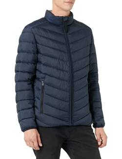 TOM TAILOR Herren Lightweight Steppjacke 1031474, 10668 - Sky Captain Blue, M von TOM TAILOR